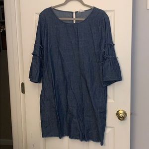 mittoshop denim dress